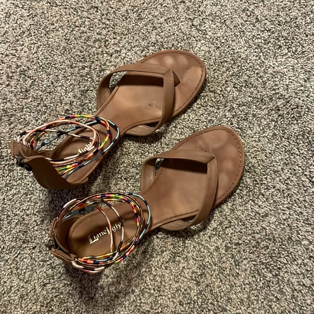 Limelight brown Sandal Size 9